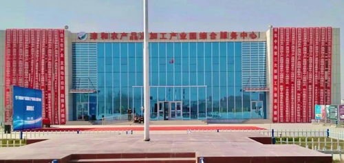 于田縣農(nóng)產(chǎn)品深加工產(chǎn)業(yè)園綜合服務(wù)中心揭牌，探索跨區(qū)域產(chǎn)業(yè)協(xié)同新路徑